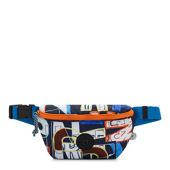 Kipling Fresh Lite Printed Waist Bags Alphabet Print | CA 1004IL